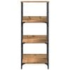 vidaXL Book Cabinet Artisan Oak 50x33x117.5 cm Engineered Wood