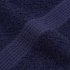 vidaXL Towels 4 pcs "FROGN" Navy Blue 100x200 cm 100% Cotton