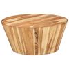 vidaXL Coffee Table &Oslash;65x31 cm Solid Acacia Wood