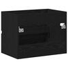 vidaXL Bathroom Sink Cabinet with Drawer Black Oak 60 x 38.5 x 45 cm