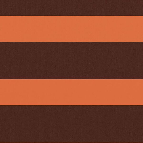 vidaXL Balcony Screen Orange and Brown 120x400 cm Oxford Fabric