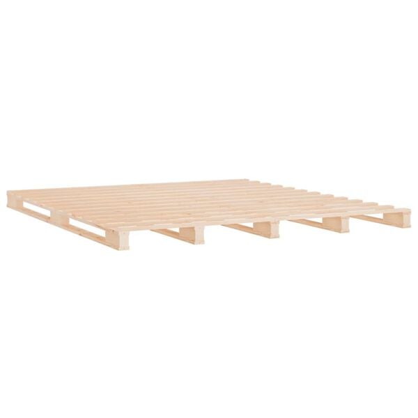 vidaXL Pallet Bed without Mattress 160x200 cm Solid Wood
