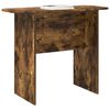 vidaXL Console Table Smoked Oak 93 x 40 x 75 cm Engineered Wood