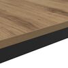 vidaXL Coffee Table Artisian Oak 40 x 40 x 36 cm Engineered Wood