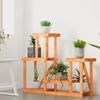 vidaXL Flower Stand 90x25x73.5 cm Solid Wood Fir