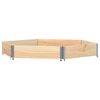 vidaXL Raised Bed Hexagon 160x160 cm Solid Wood Pine