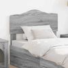 vidaXL Headboard with Headboard Grey Sonoma 75 cm Engineered wood