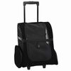 vidaXL Pet Trolley 3-in-1 Design Black 48x32x(57-106) cm Oxford Fabric