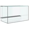 vidaXL Terrarium with Storage Transparent 50 x 30 x 30 cm Glass