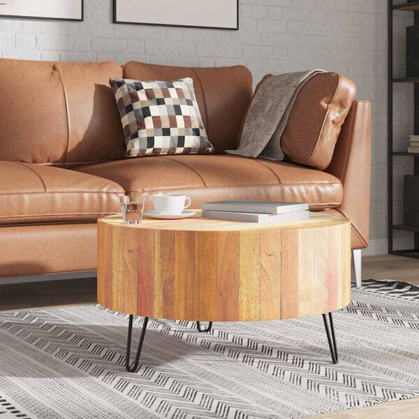 vidaXL Coffee Table Solid Reclaimed Wood
