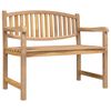 vidaXL Garden Bench 114x59x87 cm Solid Teak Wood