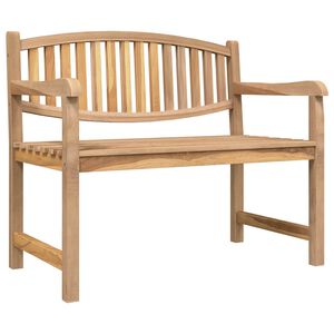 vidaXL Garden Bench 114x59x87 cm Solid Teak Wood