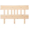 vidaXL Bed Headboard 183.5x3x81 cm Solid Wood Pine