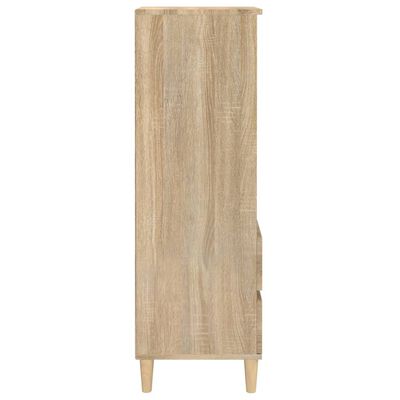 vidaXL Highboard Sonoma Oak 40x36x110 cm Engineered Wood