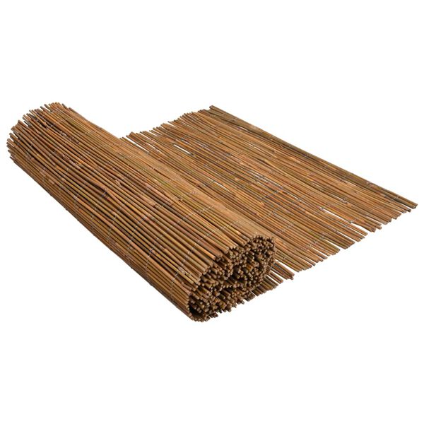 vidaXL Bamboo Fence 500x125 cm