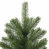 vidaXL Artificial Christmas Tree with 300 LEDs Green 180 cm PE and PVC