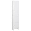 vidaXL Romdivider Panel Folding White 141.5 x 165 cm MDF