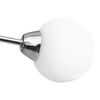 vidaXL Ceiling Lamp with Round White Ceramic Shades for 5 G9 Bulbs