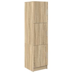 vidaXL Highboard Sonoma Oak 31.5 x 32 x 122.5 cm