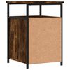 vidaXL Bedside Cabinets 2 pcs Smoked Oak 40x42x60 cm Engineered Wood