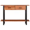 vidaXL Console Table Brown 110 x 30 x 75 cm Solid acacia wood