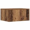 vidaXL Wall-Mounted Desk Old Wood 60 x 45 x 30 cm Engineered Wood