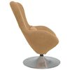 vidaXL Egg Chair Brown 63 x 73 x 90 cm Velvet