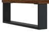 vidaXL Coffee Table Brown Oak 60x60x30 cm Engineered Wood