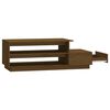 vidaXL Coffee Table Honey Brown 120x50x40.5 cm Solid Wood Pine