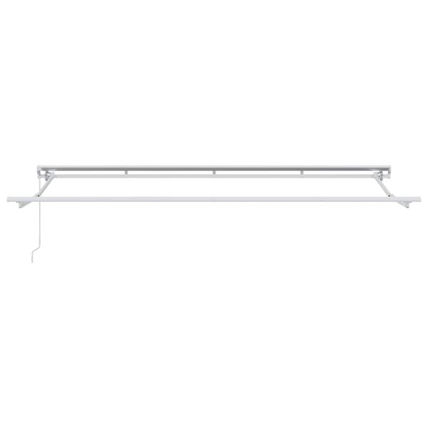 vidaXL Retractable Awning Anthracite 400 x 200 cm Fabric