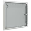 vidaXL Access Panel White 33 x 33 x 3 cm Steel