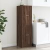 vidaXL Apothecary Cabinet&nbsp;Brown Oak 40x41x144.5 cm Engineered Wood