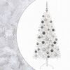 vidaXL Artificial Christmas Tree with Bauble 150 cm 150 LEDs
