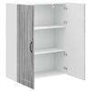 vidaXL Kitchen Cabinet Grey Sonoma 80 x 31 x 100 cm Engineered Wood