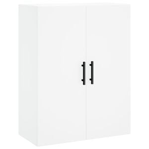 vidaXL Wall Mounted Cabinet White 69.5x34x90 cm