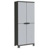 vidaXL Plastic Cabinet 68x39x171.5 cm