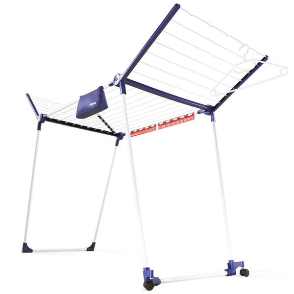 Leifheit Drying Rack Pegasus 200 Solid Deluxe Mobile