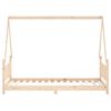 vidaXL Kids Bed Frame 90x190 cm Solid Wood Pine