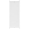 Plisse Blind 60x150cm White Pleated Blind
