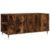 vidaXL Coffee Table Smoked Oak 102x44.5x50 cm Engineered Wood