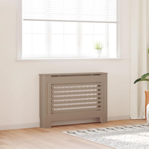 vidaXL Radiator Cover 112x19x81.5 cm MDF