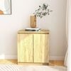 vidaXL Side Cabinet 60x36x65 cm Solid Wood Pine