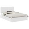 vidaXL Storage Bed with Headboard White 160 x 200 cm Engineered Wood