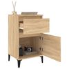 vidaXL Bedside Cabinet Sonoma Oak 40x35x70 cm