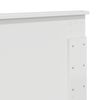 vidaXL Headboard Gloss White 180 cm Engineered wood