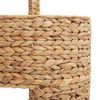 vidaXL Stair Basket Natural 28 x 26 x 47 cm Water hyacinth