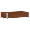 vidaXL Pallet Collar Brown 100x50 cm Solid Wood Pine