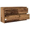 vidaXL TV Cabinet Old Wood 100x35x54 cm Engineered Wood
