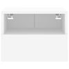 vidaXL TV Wall Cabinet White 40x30x30 cm Engineered Wood