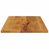 vidaXL Table Top 70x50x2.5 cm Rectangular Solid Wood Mango